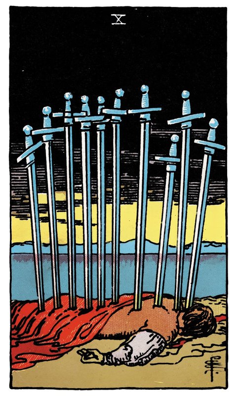 Zehn der Schwerter